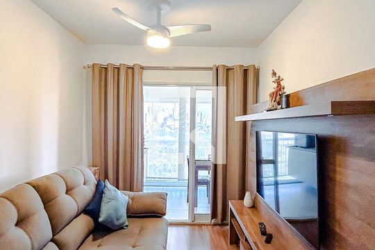 Sala de apartamento à venda com 1 quarto, 49m² em Tatuapé, São Paulo