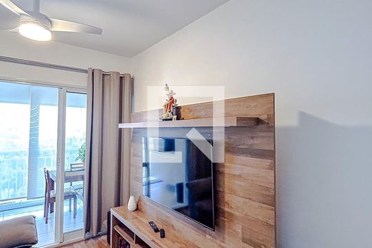 Sala de apartamento à venda com 1 quarto, 49m² em Tatuapé, São Paulo