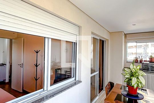 Varanda de apartamento à venda com 1 quarto, 49m² em Tatuapé, São Paulo