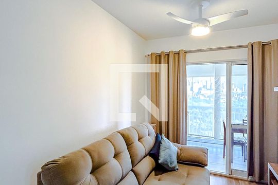 Sala de apartamento à venda com 1 quarto, 49m² em Tatuapé, São Paulo