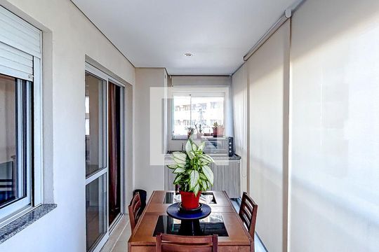 Varanda de apartamento à venda com 1 quarto, 49m² em Tatuapé, São Paulo