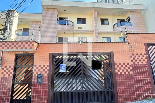 Fachada de apartamento à venda com 3 quartos, 86m² em Jardim Bela Vista, Santo André