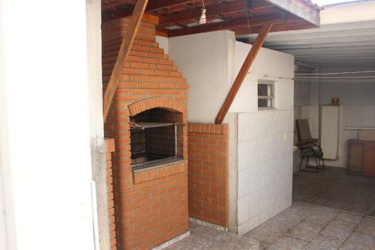 Área comum - Churrasqueira de casa à venda com 3 quartos, 166m² em Vila Brasilina, São Paulo