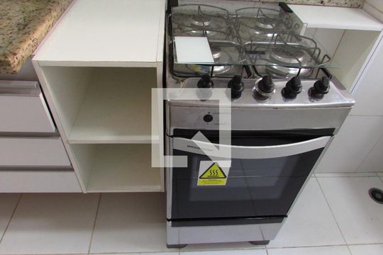 Detalhe da cozinha de apartamento para alugar com 2 quartos, 52m² em Paraisópolis, São Paulo