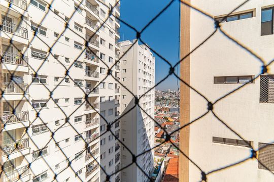 Vista do Quarto 2 de apartamento para alugar com 2 quartos, 65m² em Santo Antônio, São Caetano do Sul