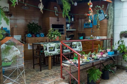 Churrasqueira de casa à venda com 4 quartos, 240m² em Campo Novo, Porto Alegre