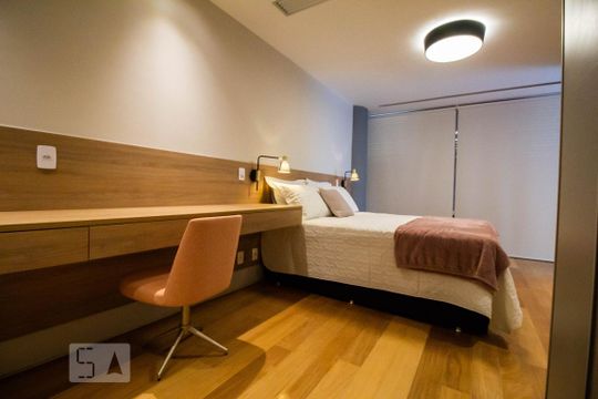 Quarto Suíte de kitnet/studio à venda com 1 quarto, 80m² em Barra da Tijuca, Rio de Janeiro