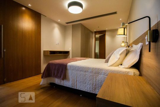 Quarto Suíte de kitnet/studio à venda com 1 quarto, 80m² em Barra da Tijuca, Rio de Janeiro
