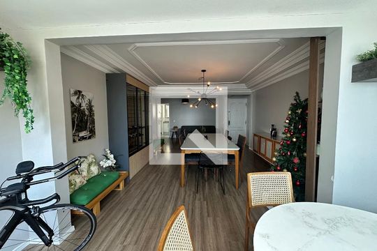 Sala de apartamento à venda com 4 quartos, 264m² em Alphaville Industrial, Barueri