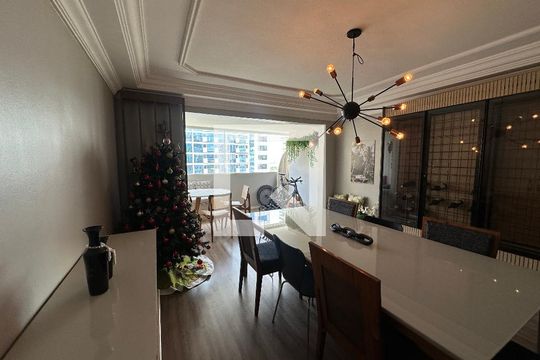 Sala de apartamento à venda com 4 quartos, 264m² em Alphaville Industrial, Barueri