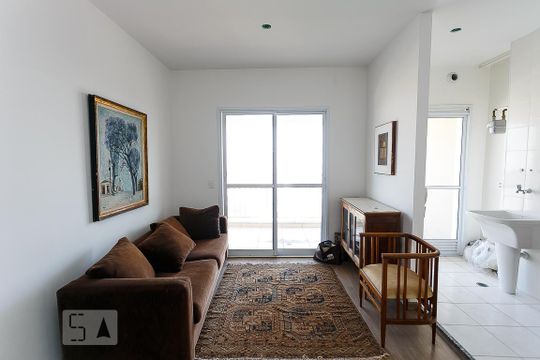 Sala de apartamento para alugar com 2 quartos, 60m² em Fazenda Morumbi, São Paulo
