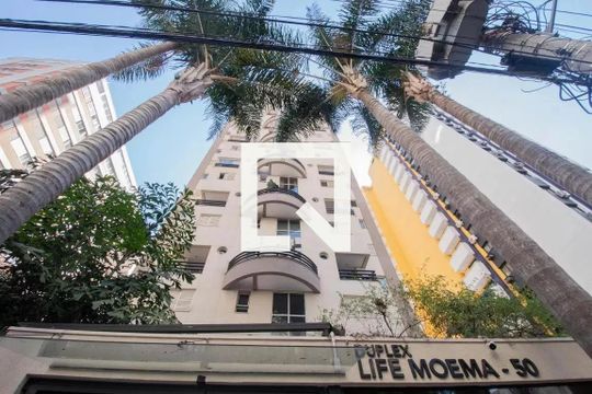 Fachada de apartamento para alugar com 1 quarto, 40m² em Moema, São Paulo