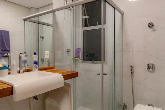 Banheiro de apartamento à venda com 3 quartos, 87m² em Graça, Belo Horizonte