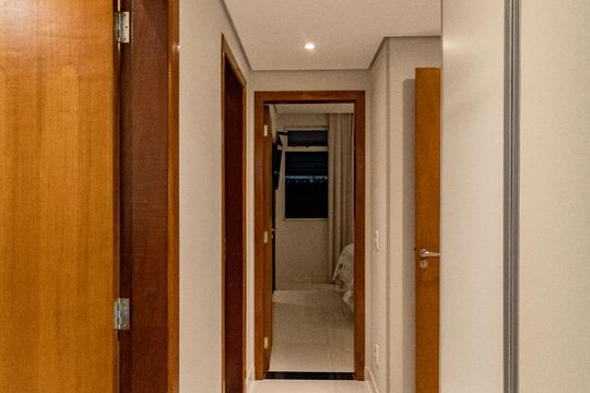 Corredor de apartamento à venda com 3 quartos, 87m² em Graça, Belo Horizonte