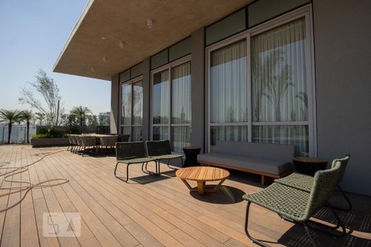 Área comum - Piscina de apartamento à venda com 1 quarto, 35m² em Butantã, São Paulo