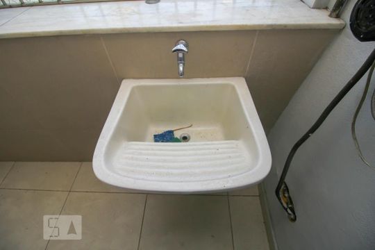 Área de Serviço de apartamento à venda com 3 quartos, 120m² em Botafogo, Rio de Janeiro