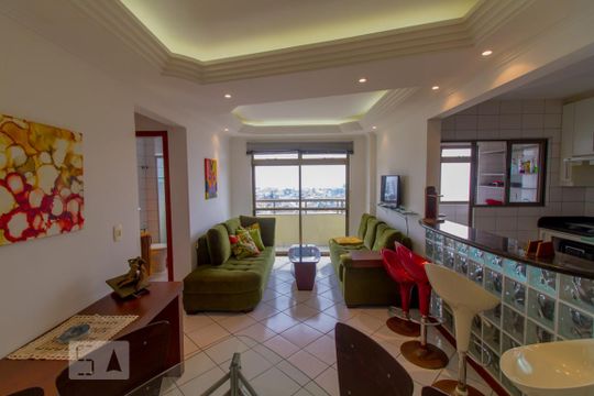 Sala de apartamento para alugar com 2 quartos, 67m² em Jardim Atlântico, Florianópolis