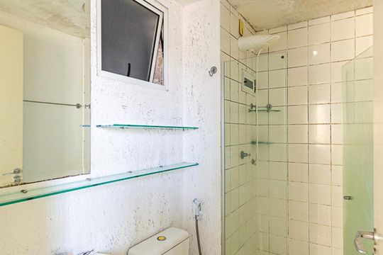 Banheiro Social de apartamento para alugar com 2 quartos, 60m² em Barreto, Niterói