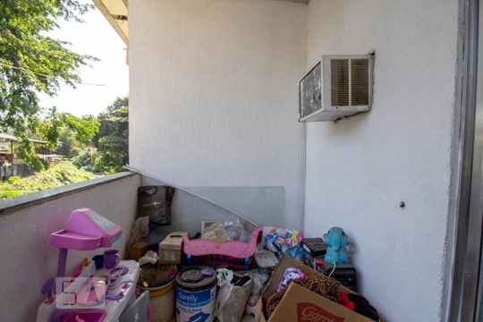 Varanda do Quarto 2 de casa para alugar com 2 quartos, 120m² em Taquara, Rio de Janeiro