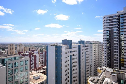 Vista da Sala de apartamento para alugar com 2 quartos, 60m² em Norte (águas Claras), Brasília