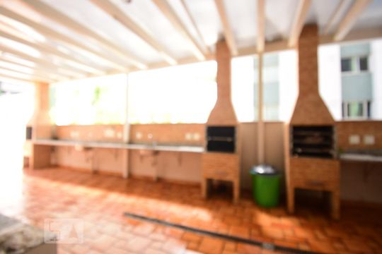 Área comum - Churrasqueira de apartamento para alugar com 2 quartos, 60m² em Norte (águas Claras), Brasília