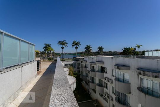 Área comum de kitnet/studio para alugar com 1 quarto, 30m² em Pampulha, Belo Horizonte
