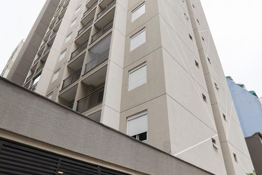 Fachada de kitnet/studio à venda com 1 quarto, 30m² em República, São Paulo