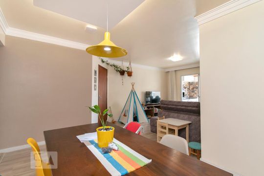 Sala de Jantar de apartamento à venda com 3 quartos, 112m² em Jardim Maria Rosa, Taboão da Serra
