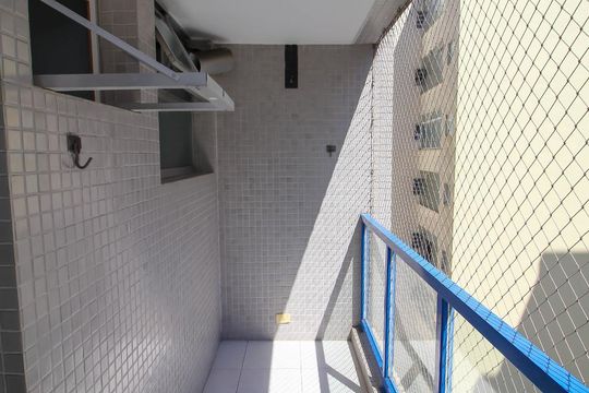 Varanda da Sala de apartamento à venda com 2 quartos, 90m² em Humaitá, Rio de Janeiro