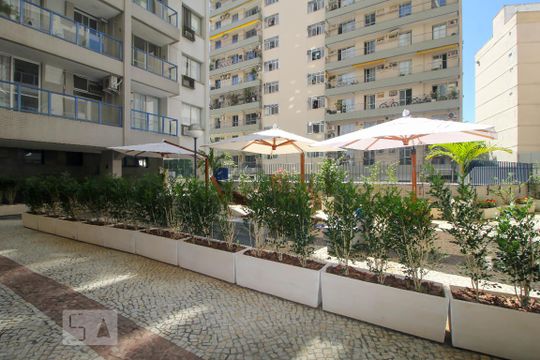 Área comum de apartamento à venda com 2 quartos, 90m² em Humaitá, Rio de Janeiro