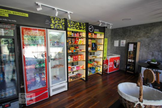 Área comum - Mercado de apartamento à venda com 2 quartos, 90m² em Humaitá, Rio de Janeiro