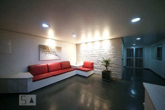 Hall de Entrada  de apartamento à venda com 2 quartos, 86m² em Vila Congonhas, São Paulo