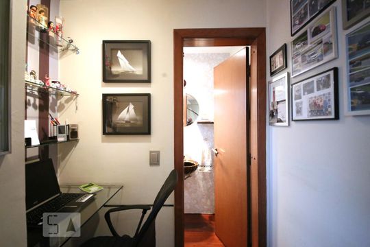 Escritório de apartamento à venda com 2 quartos, 86m² em Vila Congonhas, São Paulo