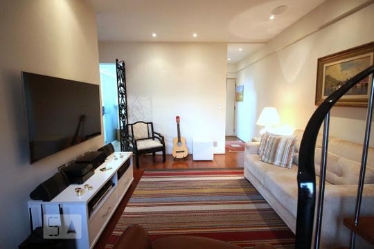 Sala de apartamento à venda com 2 quartos, 86m² em Vila Congonhas, São Paulo