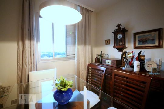 Sala de Jantar  de apartamento à venda com 2 quartos, 86m² em Vila Congonhas, São Paulo