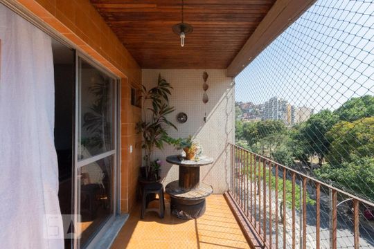 Varanda da Sala de apartamento à venda com 3 quartos, 115m² em Vila Isabel, Rio de Janeiro