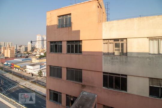 Vista da Sala de apartamento à venda com 1 quarto, 45m² em Centro, São Bernardo do Campo