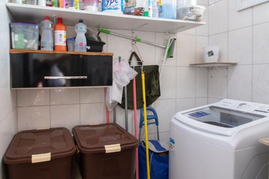 Área de Serviço de apartamento à venda com 1 quarto, 45m² em Centro, São Bernardo do Campo
