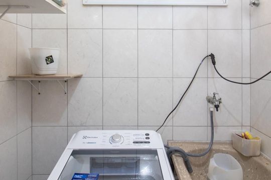 Área de Serviço de apartamento à venda com 1 quarto, 45m² em Centro, São Bernardo do Campo