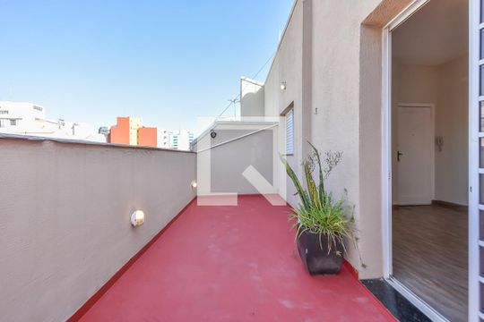 Terraço de apartamento para alugar com 1 quarto, 57m² em Bela Vista, São Paulo