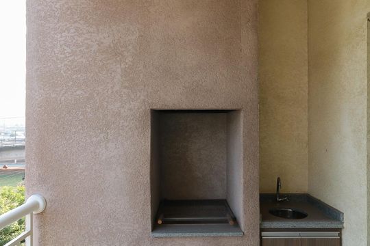 Varanda Gourmet de apartamento à venda com 3 quartos, 76m² em Presidente Altino, Osasco