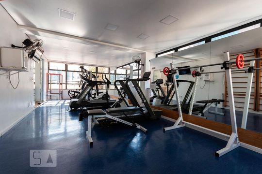 Área comum - Academia de kitnet/studio para alugar com 1 quarto, 41m² em Jardim Paulista, São Paulo