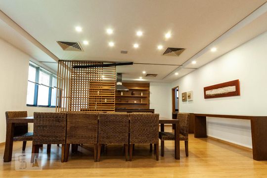 Área comum - Espaço Gourmet de kitnet/studio para alugar com 1 quarto, 41m² em Jardim Paulista, São Paulo