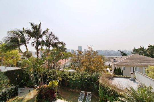 Vista da Varanda de casa para alugar com 3 quartos, 550m² em Jardim Guedala, São Paulo