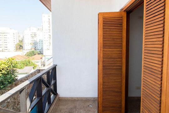 Varanda da Suíte 2 de casa à venda com 5 quartos, 534m² em Jardim da Gloria, São Paulo