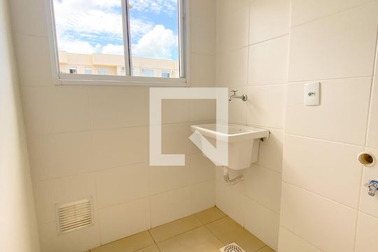Área de serviço de apartamento para alugar com 2 quartos, 77m² em Vargem do Bom Jesus, Florianópolis