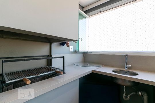 Varanda Gourmet - Churrasqueira de apartamento à venda com 3 quartos, 126m² em Parque São Jorge, São Paulo