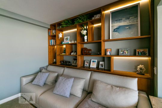 Sala de apartamento à venda com 3 quartos, 126m² em Parque São Jorge, São Paulo
