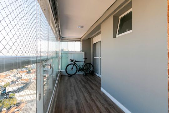 Varanda Gourmet de apartamento à venda com 3 quartos, 126m² em Parque São Jorge, São Paulo