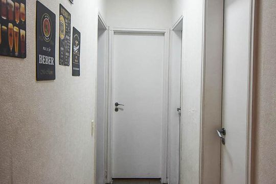 Corredor de apartamento à venda com 2 quartos, 77m² em Lar São Paulo, São Paulo